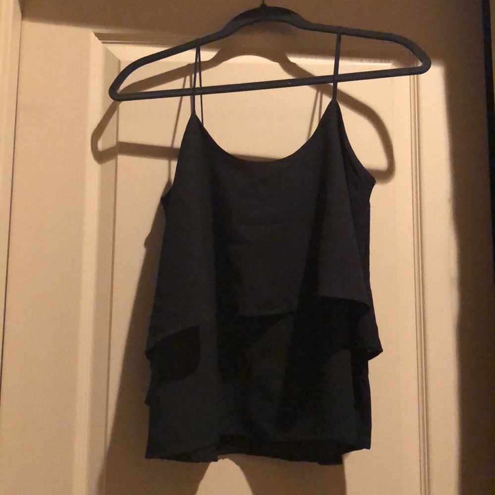 Black tank top